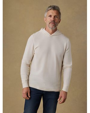Faherty Waffle Hoodie - Natural