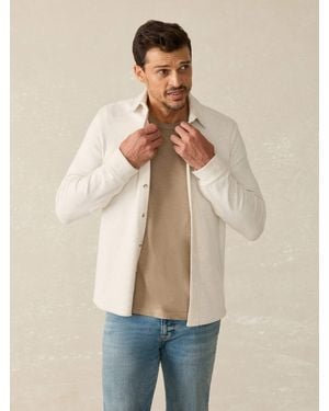 Faherty Legend&Trade; Sweater Shirt - Natural