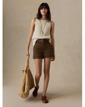 Faherty Stretch Terry Sailor Short - Natural