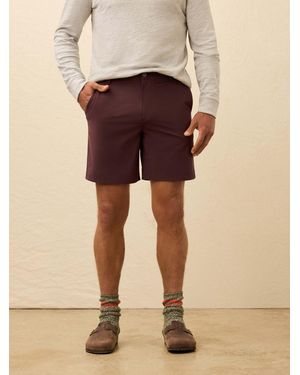 Faherty All Day&Trade; Short (7" - Natural