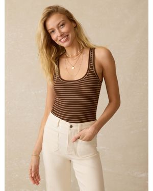 Faherty Featherweight Freestyle Tank - Natural