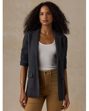 Faherty Inlet Knit Blazer - Natural