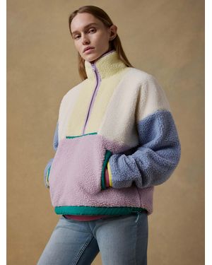 Faherty Fireside Fleece Pullover - Multicolour