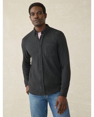 Faherty Legend&Trade; Sweater Shirt (Single Pocket) - Blue
