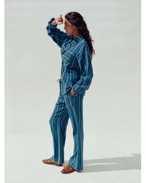 Faherty Island Tide Shirt Jacket - Blue