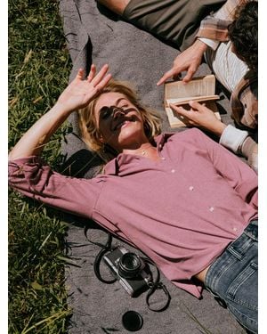 Faherty Legend&Trade; Jumper Classic Shirt - Pink