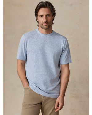 Faherty Short-Sleeve Breeze T-Shirt - Blue