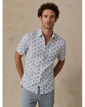 Faherty Short-Sleeve Breeze Shirt - Multicolour