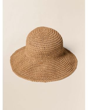 Faherty Straw Sun Hat - Natural
