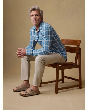 Faherty Reserve Twill 5-Pocket Trousers - Natural