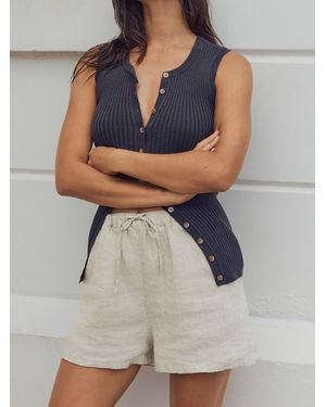 Faherty Laguna Linen Montecito Short - Multicolour