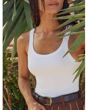 Faherty Surfside Rib Tank - Green