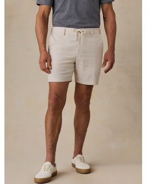 Faherty Movement&Trade; Linen Short - Natural