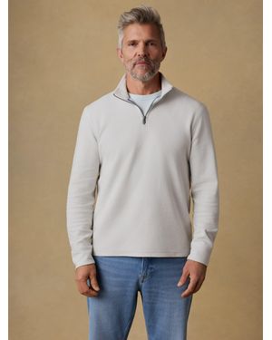 Faherty Highland Knit Quarter Zip - Multicolour