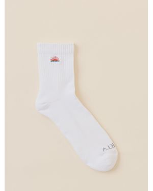 Faherty Everyday Ankle 3 Pack Sock - Natural
