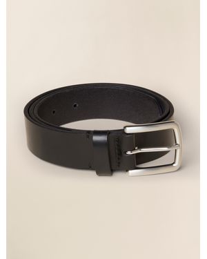Faherty Leather Belt - Black