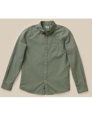 Faherty Laundered Oxford Shirt - Green
