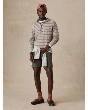 Faherty Sunwashed Organic Hoodie - Natural