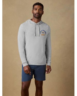 Faherty Ny Knicks Sunwashed Organic Hoodie - Multicolour