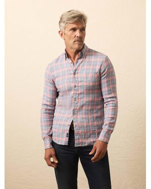 Faherty Long-Sleeve Breeze Shirt - Natural