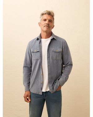 Faherty Corduroy Workshirt - Grey