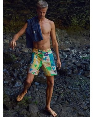 Faherty X Quiksilver Boardshort - Blue