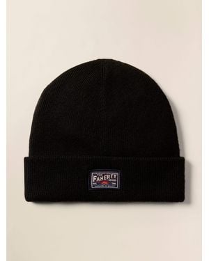 Faherty Logo Beanie - Black