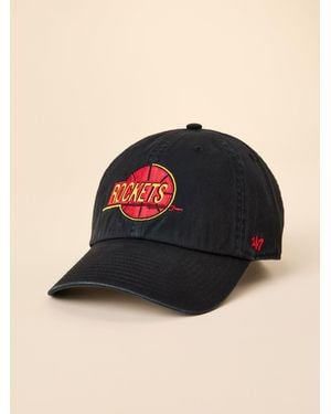 Faherty Houston Rockets X '47 Clean Up Hat - Black