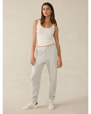 Faherty High Standard Fleece Sweatpant - Natural