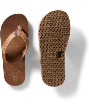 Reef Faherty X Draftsmen Flip Flop Shoes - Brown