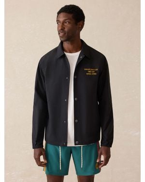 Faherty Surf Ghana Coaches Jacket - Blue