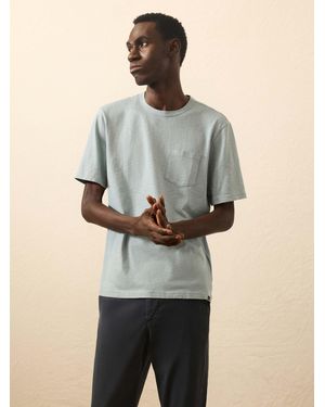 Faherty Sunwashed Regenerative Pocket T-Shirt - Natural