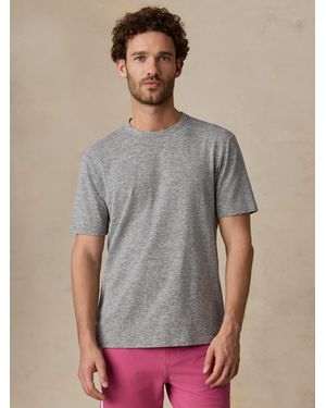 Faherty Short-Sleeve Breeze T-Shirt - Grey