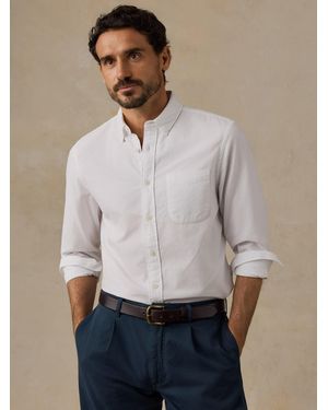 Faherty Laundered Oxford Shirt - Natural
