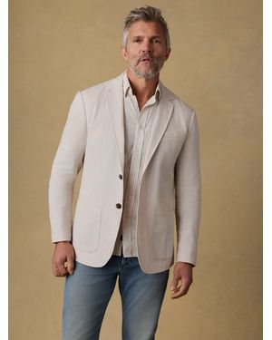 Faherty Movement&Trade; Linen Blazer - Natural