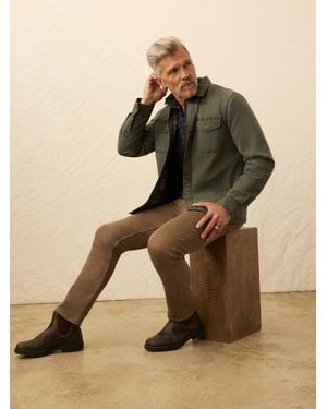 Faherty Lakeside Cpo - Brown