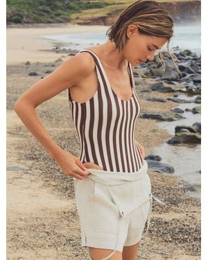 Faherty Wavebreak One Piece - Green