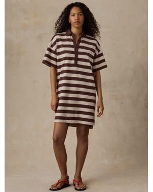 Faherty Recycled Cotton Knit Dress - Natural