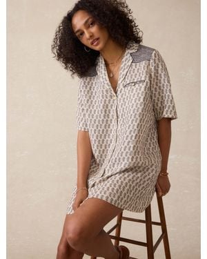 Faherty Paradise Point Linen Dress - Natural