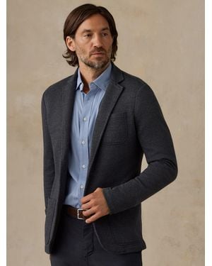 Faherty Inlet Knit Blazer - Black