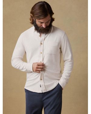 Faherty Legend&Trade; Jumper Shirt (Single Pocket) - Natural