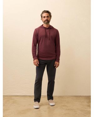Faherty Sunwashed Midweight Organic Hoodie - Natural