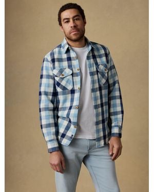 Faherty Overshirt - Blue