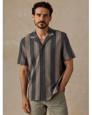 Faherty Short-Sleeve Oasis Camp Shirt - Brown