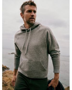 Faherty High Standard Fleece Hoodie - Grey