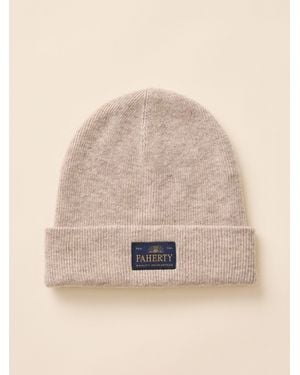 Faherty Essential Beanie - Natural