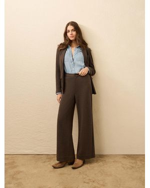 Faherty Inlet Knit Tweed Trouser - Natural