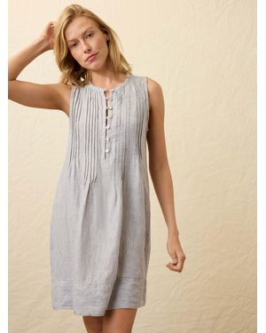 Faherty Isha Dress - Blue