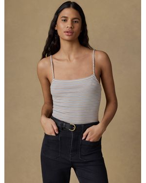 Faherty Featherweight Freestyle Rib Cami - Natural