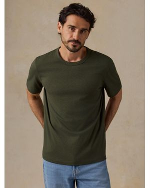 Faherty Sunwashed Regenerative T-Shirt - Green